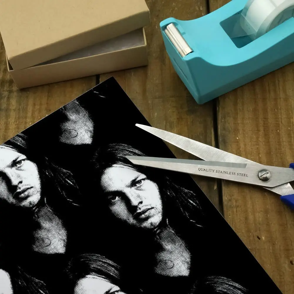 GRAPHICS & MORE David Gilmour Portrait Gift Wrap Wrapping Paper Rolls | Vibrant 30" x 72" | Official Pink Floyd Design - view 4