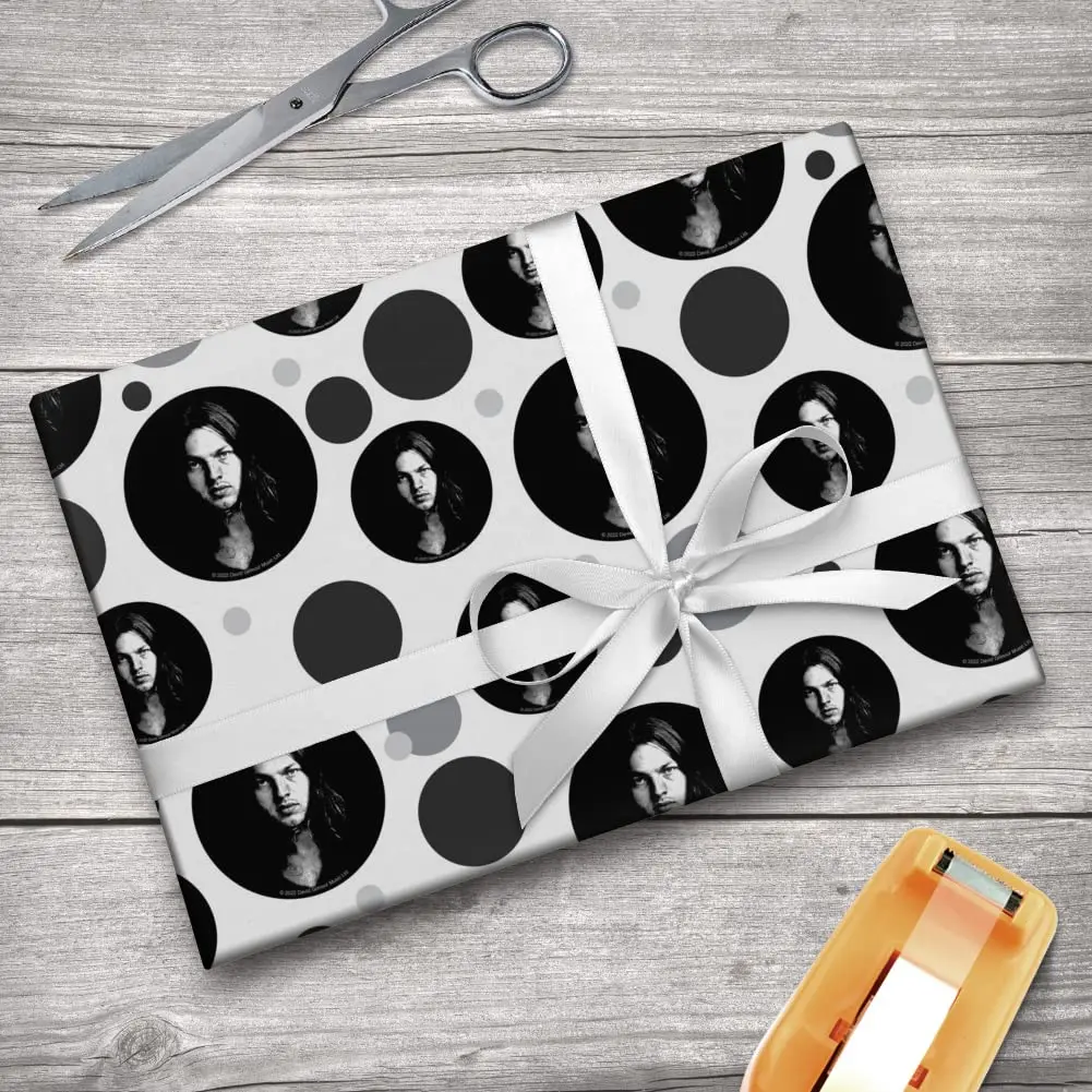 GRAPHICS & MORE David Gilmour Portrait Gift Wrap Wrapping Paper Roll | Vibrant, Official Pink Floyd Design, 76cm x 183cm - view 5