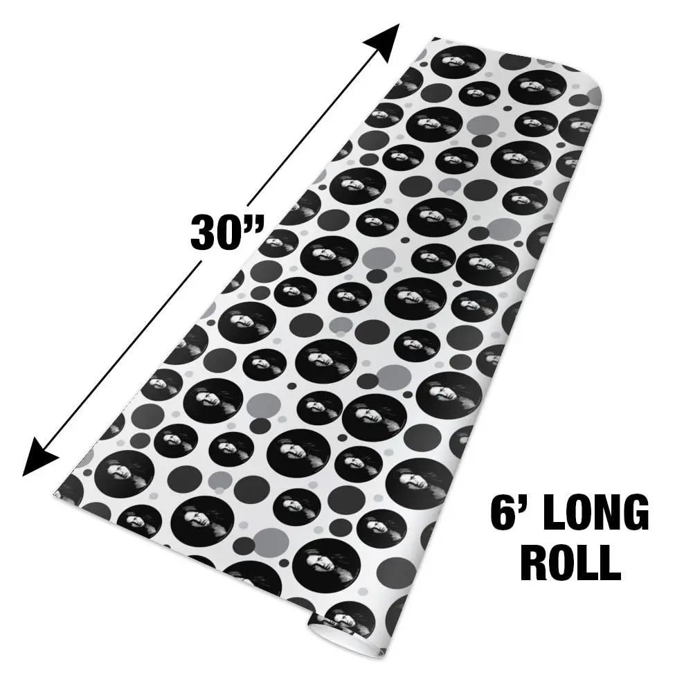 GRAPHICS & MORE David Gilmour Portrait Gift Wrap Wrapping Paper Roll | Vibrant, Official Pink Floyd Design, 76cm x 183cm - view 6
