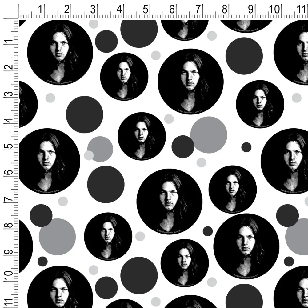 GRAPHICS & MORE David Gilmour Portrait Gift Wrap Wrapping Paper Roll | Vibrant, Official Pink Floyd Design, 76cm x 183cm - view 2