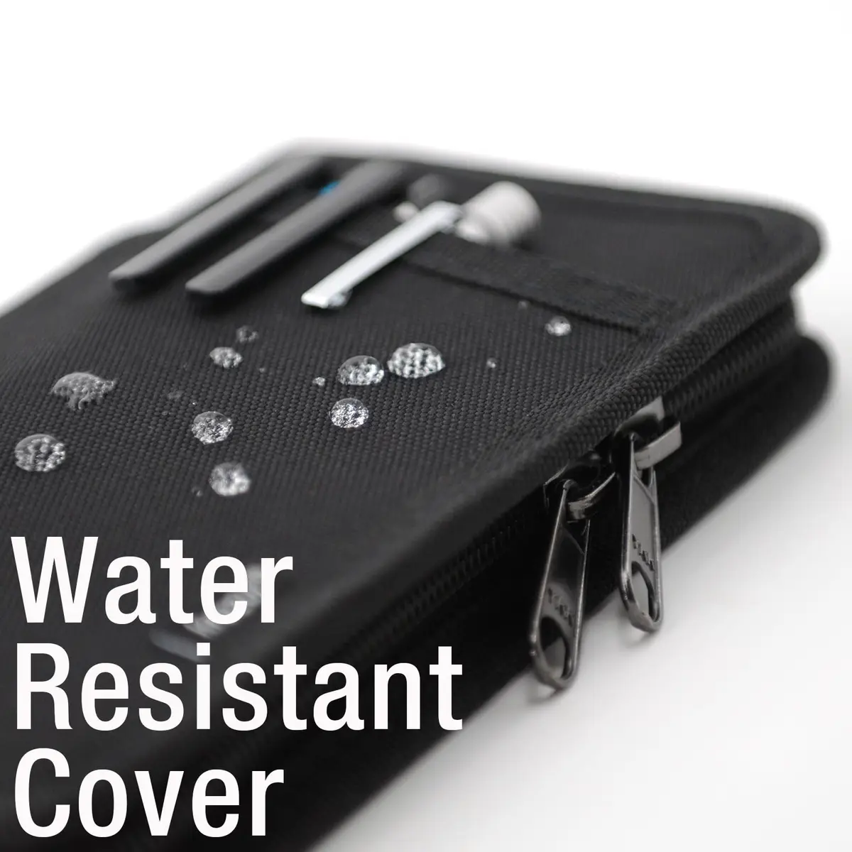 Krozur Field Notes Cover with YKK Zipper 3.5 x 5.5 Pocket Journal Cover Water Resistant - view 7