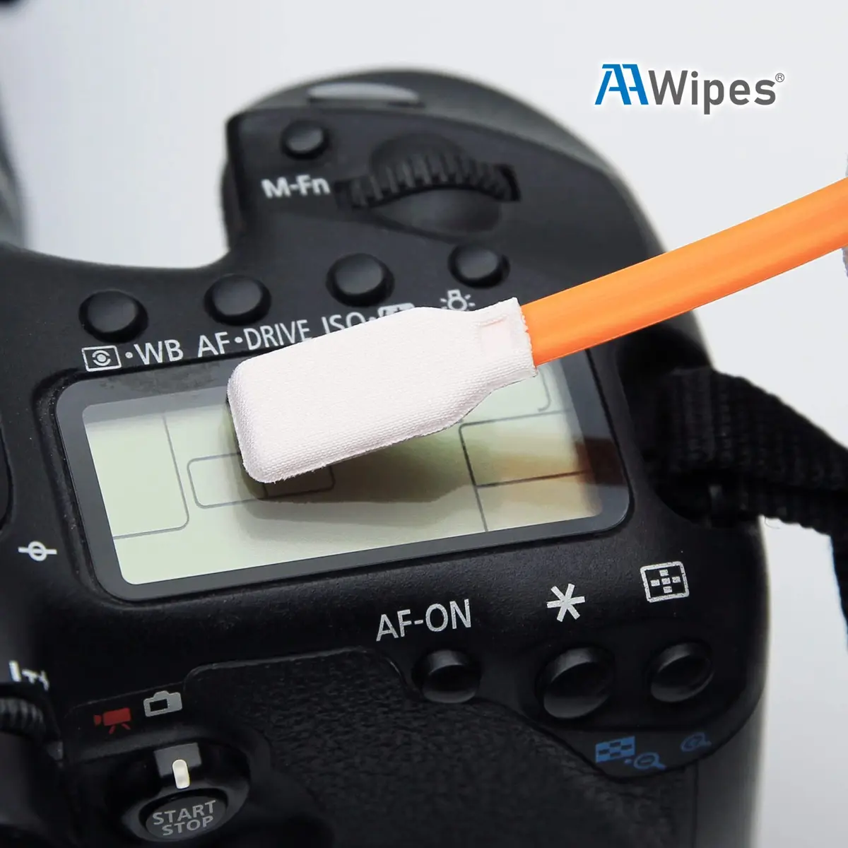 AAwipes 125 mm (5") Cleanroom Swabs, 100 pcs | Lint-Free Knitted Polyester Rectangular Flat Head Lab Swabs - view 5