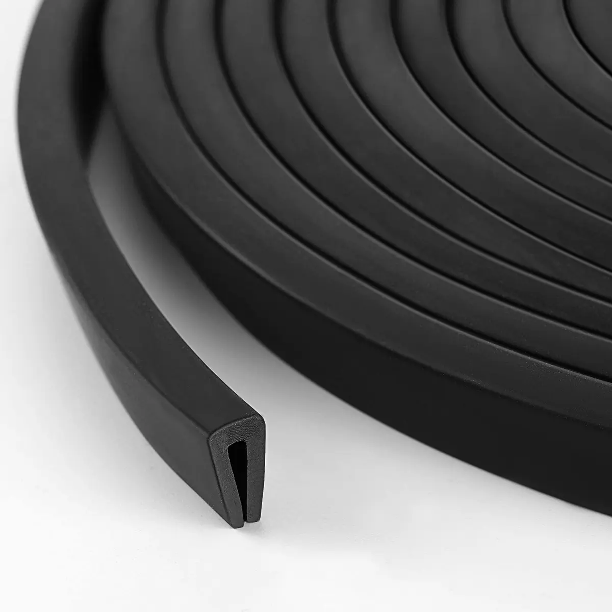 Kingdder 1/8" U Channel Rubber Edge Trim 35 Feet | Durable, Flexible, Water-Resistant - main product image