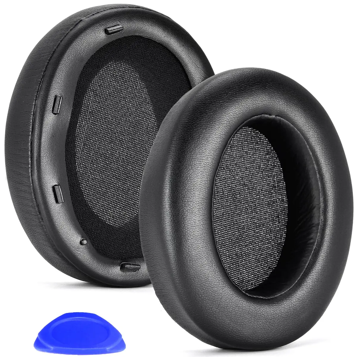 Defean Black Earpads for Sony WH-XB910 XB910N | Replacement Headphone Cushions - main product image