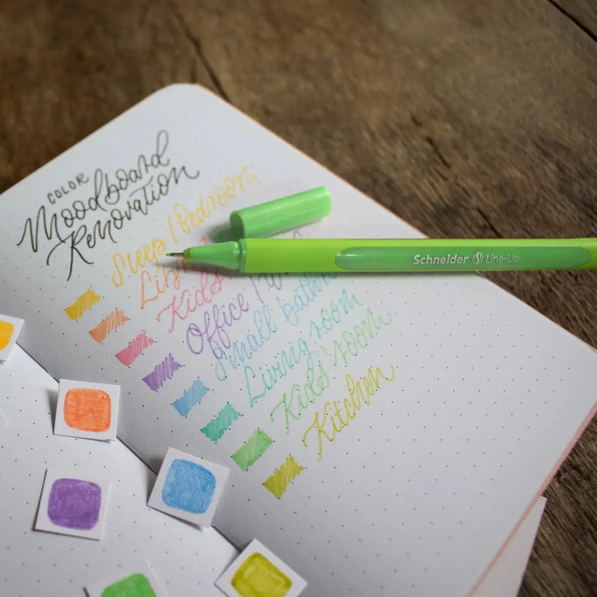 Schneider Line-Up Pastel Fineliner 0.4 mm Fiber Tip | Eco-Friendly, Assorted Pastel Colors - view 5