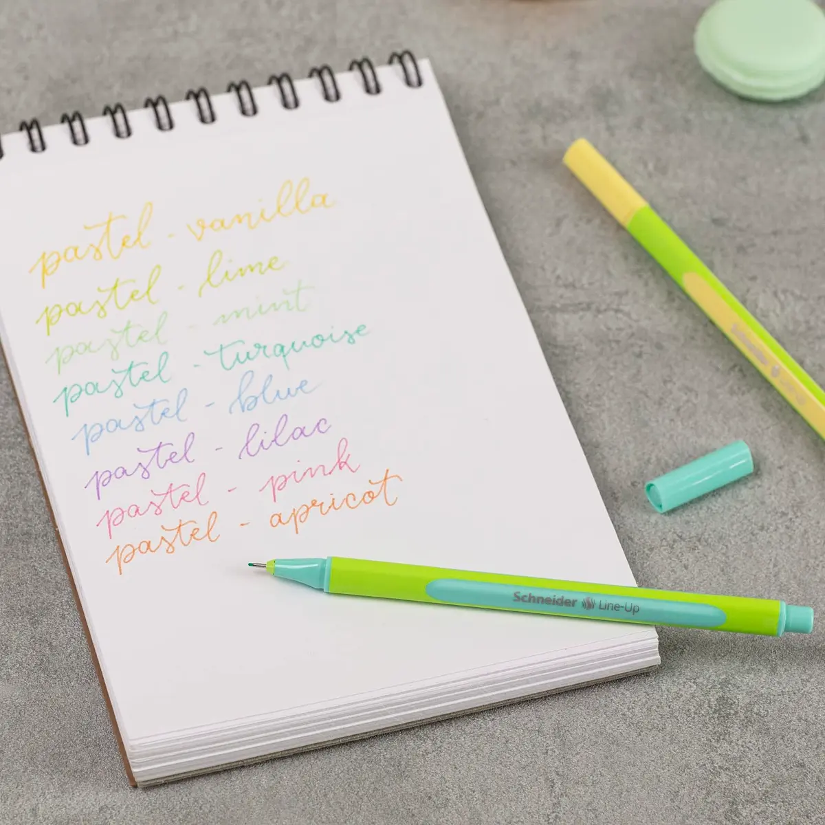 Schneider Line-Up Pastel Fineliner 0.4 mm Fiber Tip | Eco-Friendly, Assorted Pastel Colors - view 4