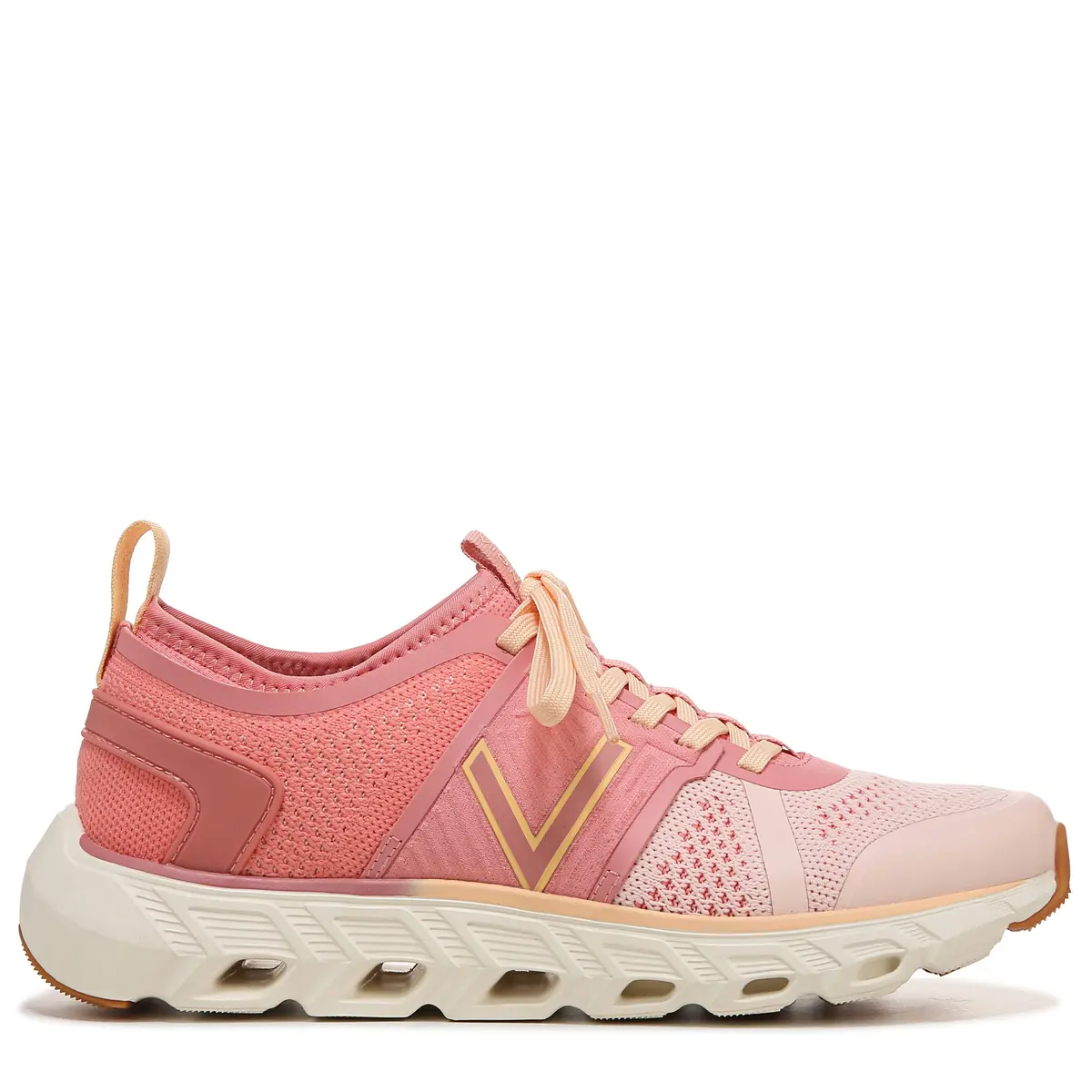 Vionic Women's Captivate Oxford Walking Shoes Smoked Salmon Knit 1.87" Heel | APMA Recommended Arch Support - view 8