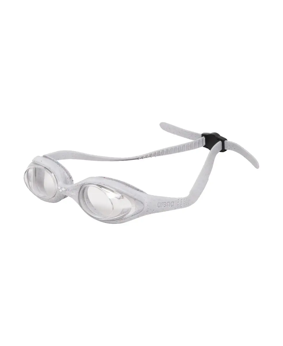 Arena Unisex Adult Spider Swimming Goggles | Clear/Gray, Anti-Fog, Watertight - main product image