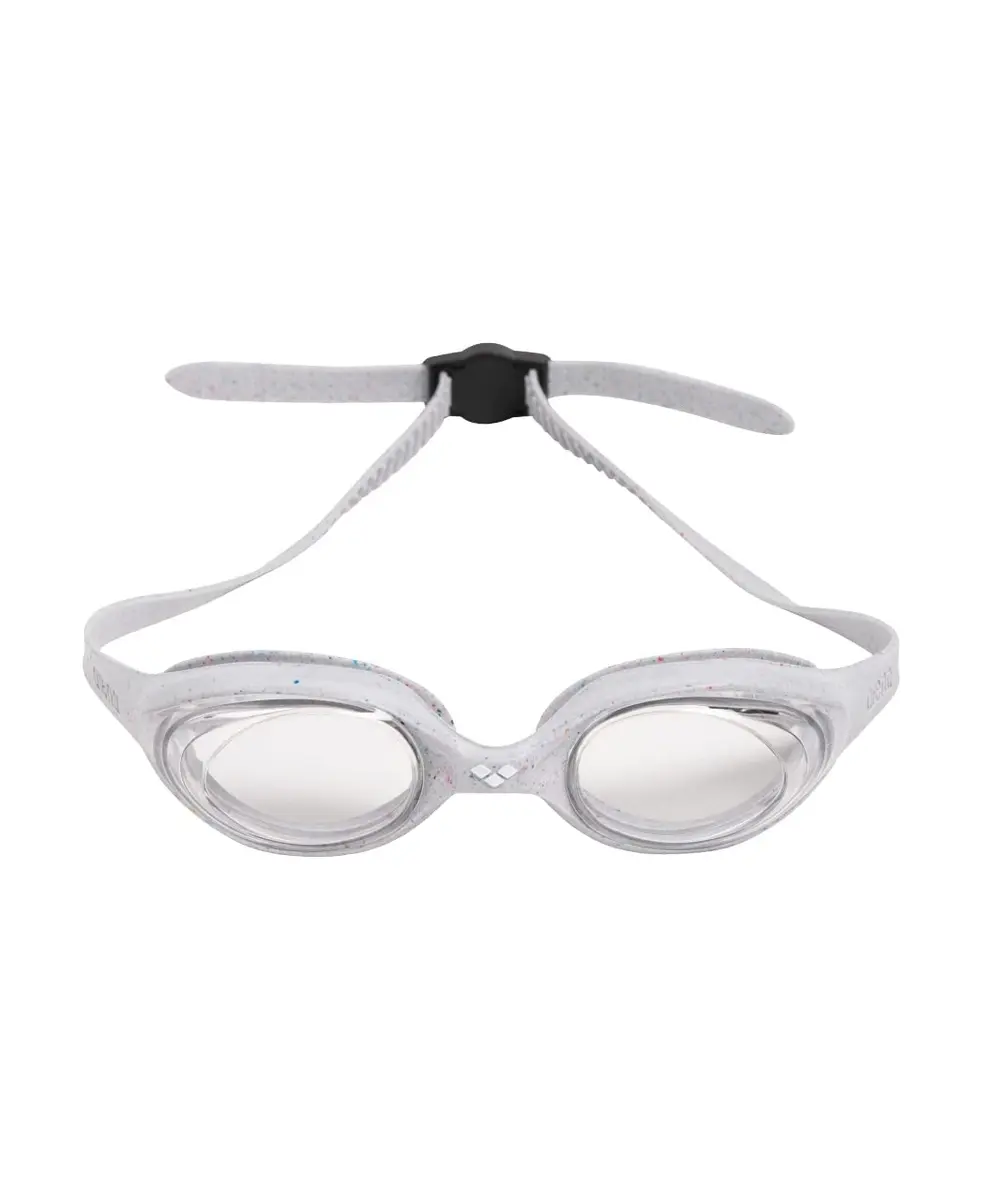 Arena Unisex Adult Spider Swimming Goggles | Clear/Gray, Anti-Fog, Watertight - view 5