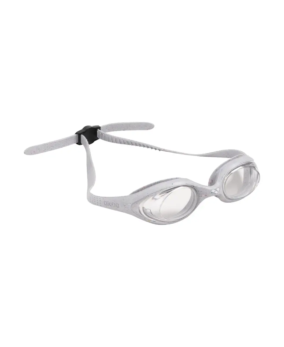Arena Unisex Adult Spider Swimming Goggles | Clear/Gray, Anti-Fog, Watertight - view 2