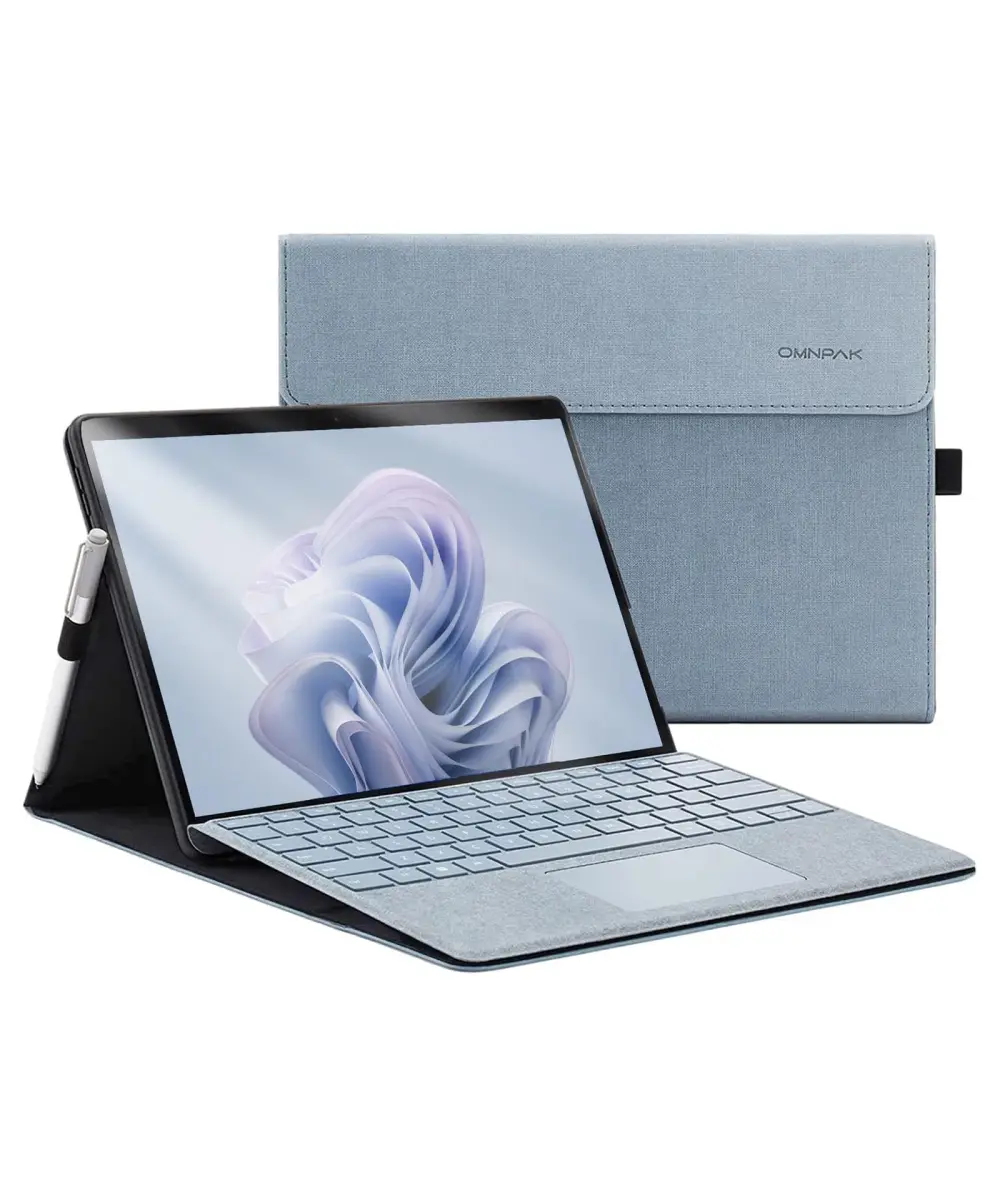 Omnpak Case for 13 inch Microsoft Surface Pro 11/10/9, Multi-Angle Stand | Shockproof Protective Cover - main product image