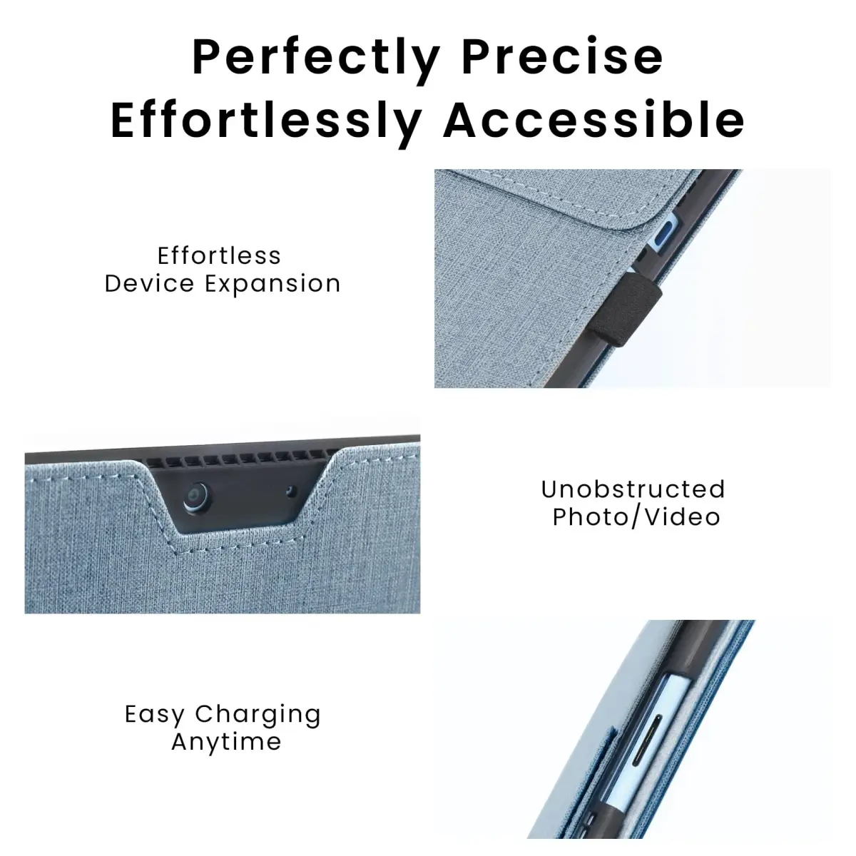 Omnpak Case for 13 inch Microsoft Surface Pro 11/10/9, Multi-Angle Stand | Shockproof Protective Cover - view 8