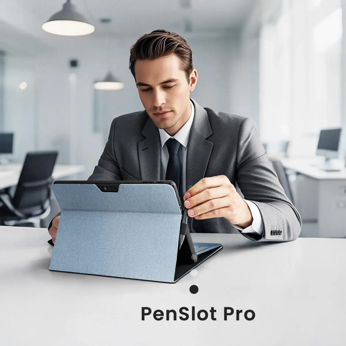 Omnpak Case for 13 inch Microsoft Surface Pro 11/10/9, Multi-Angle Stand | Shockproof Protective Cover - view 3