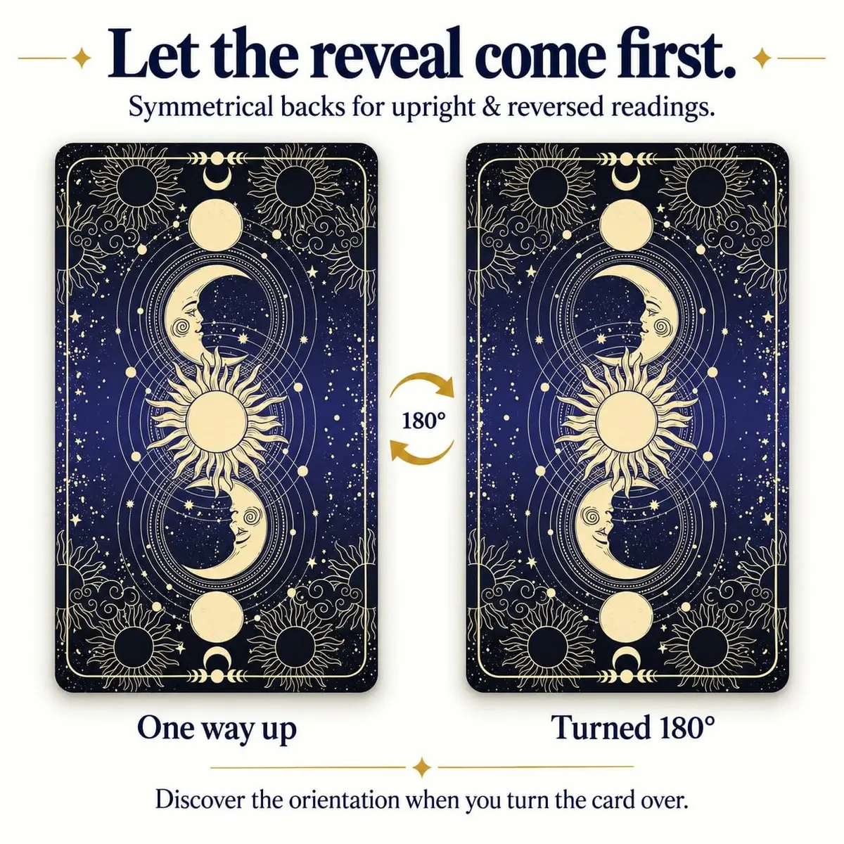 TAROTIKA Tarot Cards for Beginners with Meanings on Them, Full 78-Card Deck | Classic Tarot Imagery & Practice - view 6