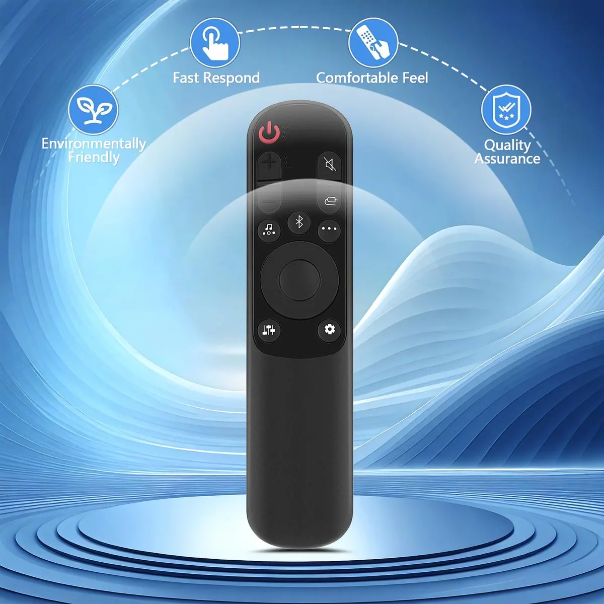 Beyution Remote Control Replacement Fit for LG Sound Bar | Infrared, 10 M Distance, ABS Plastic, Easy Setup - view 4