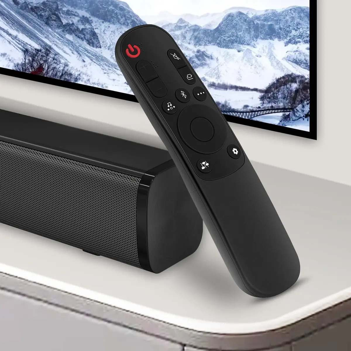 Beyution Remote Control Replacement Fit for LG Sound Bar | Infrared, 10 M Distance, ABS Plastic, Easy Setup - view 5