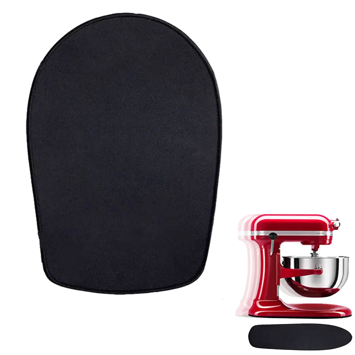 Oudizz Mixer Mover Sliding Mats for Kitchen aid Stand Mixer 4.5-5 Qt | Protect & Move Heavy Appliances - main product image