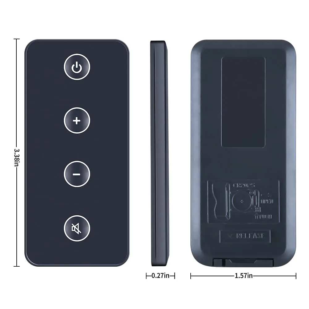 RETROSUN Replacement Remote Control for Bose Cinemate Series II & Solo 5/10/15 Soundbars | Infrared, 10m Range - view 7