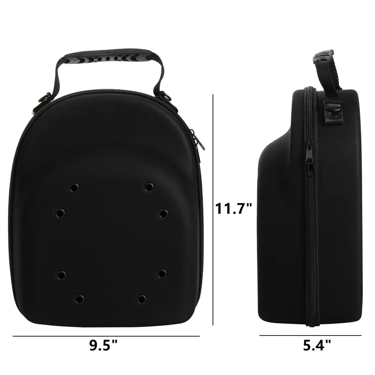 Peohud Hat Case for Baseball Caps, Hat Travel Carrier Storage Bag 24.1 cm (9.5 inches) | Protects Hats from Wrinkling and Damage - view 2