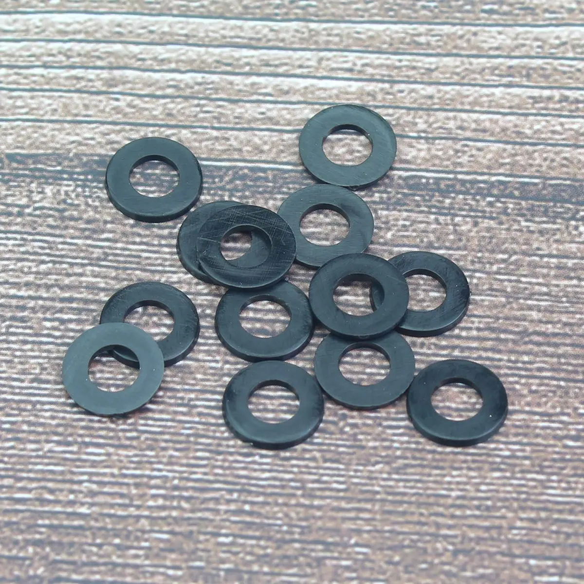 HELIFOUNER M5 Black Nylon Flat Washers | Corrosion-Resistant, 200 Pieces, Inner Diameter 5mm - view 5