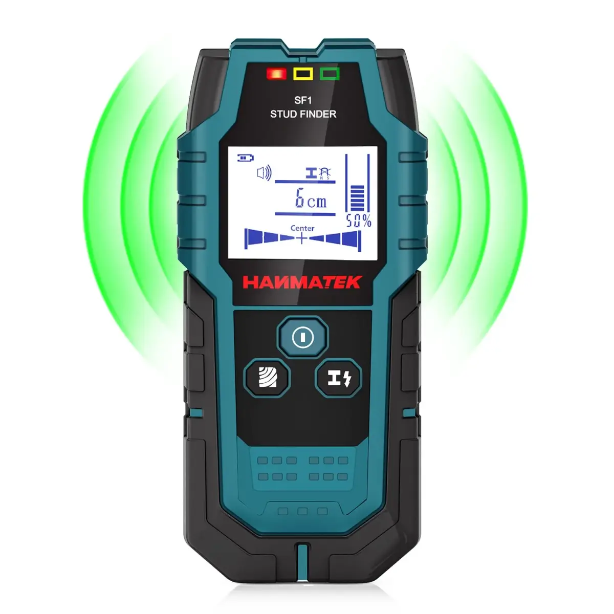 HANMATEK Stud Finder Wall Scanner Detector with Pro Smart Sensor, Audio Alarm & HD LCD Display | 18.4cm (7.24in) Length - view 8