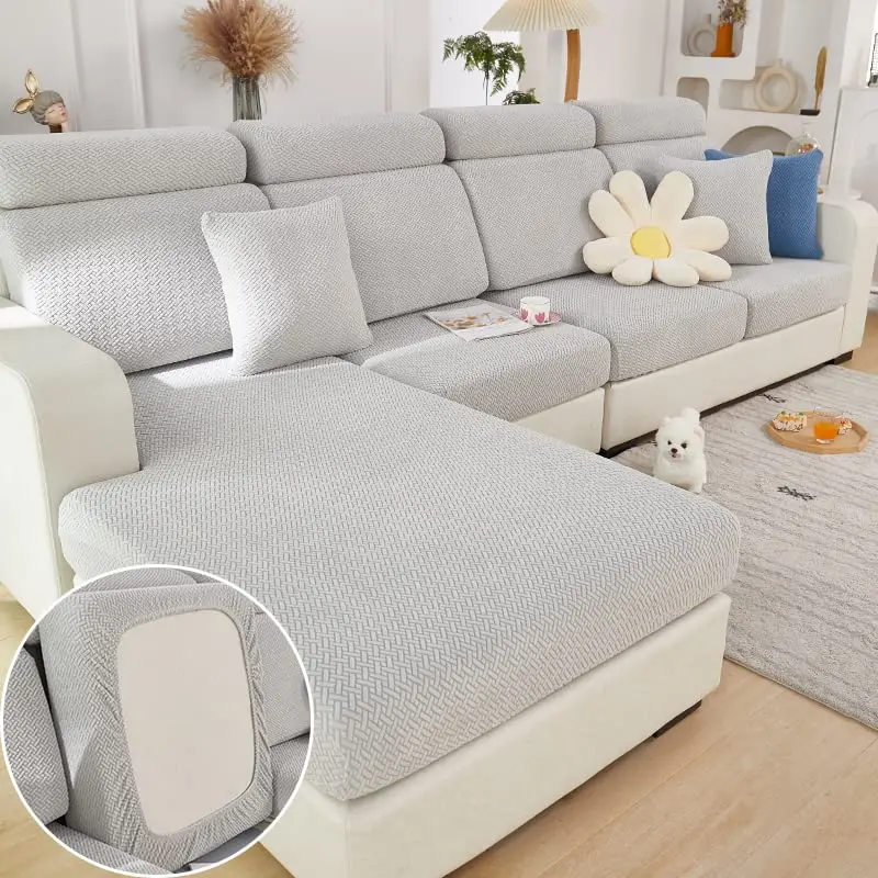 Jonuiony Universal Sofa Slipcover 2024 Wear-Resistant | Elastic L Shape Couch Cover - view 3