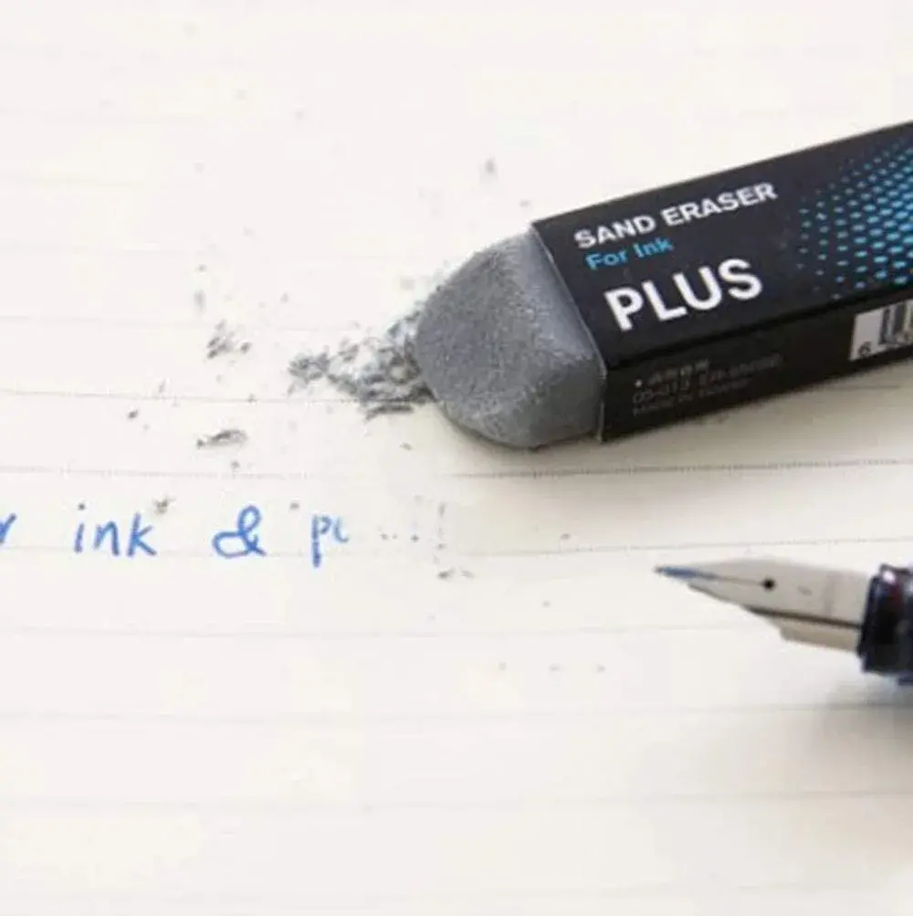 TAODAN Sand & Rubber Eraser 2-Pack (68x16x10mm) | Dual-Head Eraser for Pencil & Ink - view 5