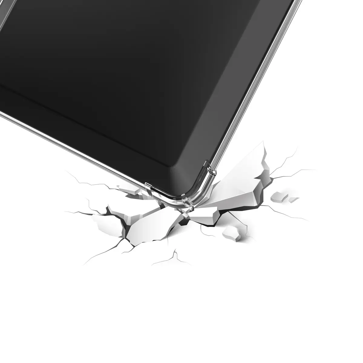 SFFINE Clear Case for 6" Kindle Paperwhite 10th Gen | Transparent Silicone TPU Cover - view 6