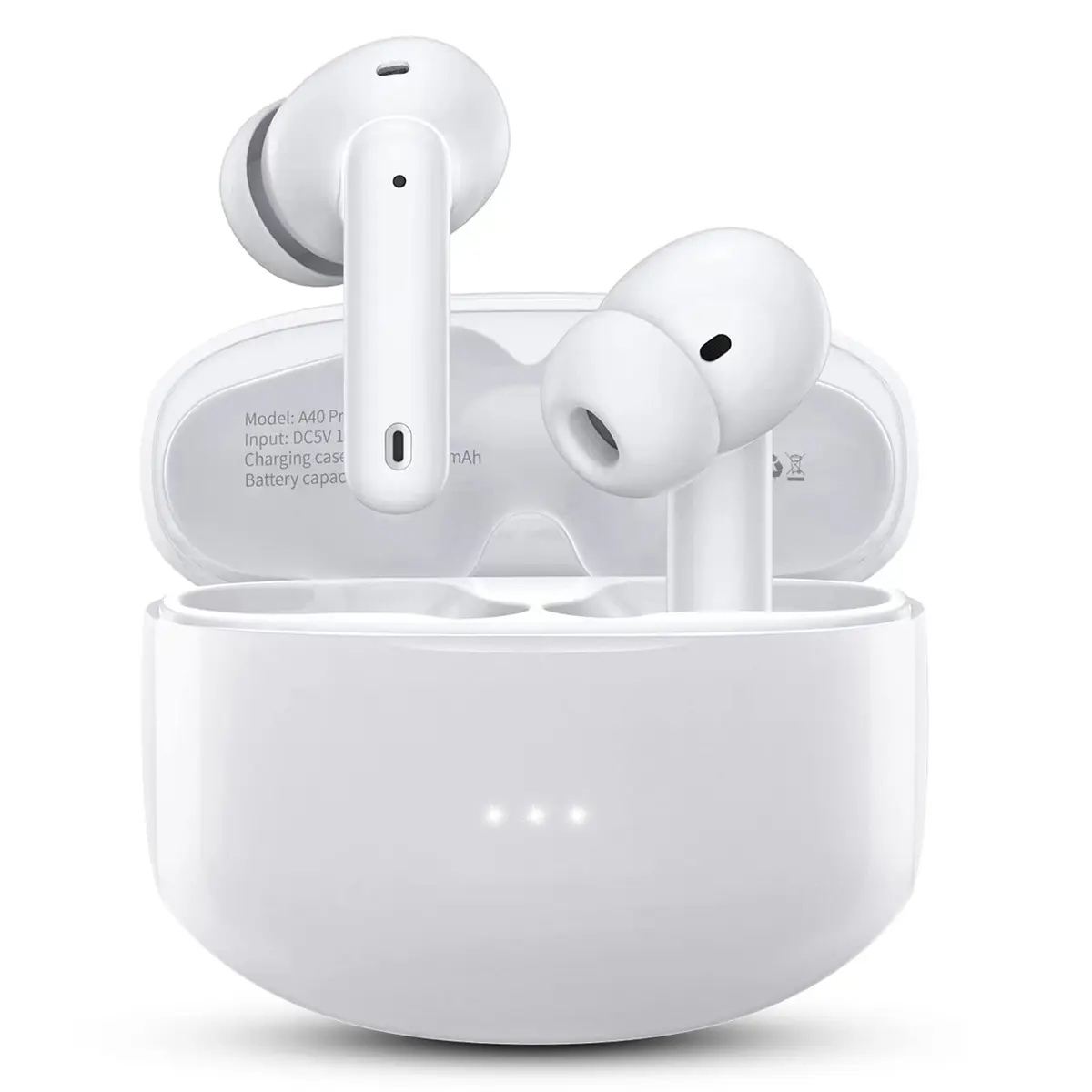 XIAOWTEK A40 Pro Wireless Earbuds 50Hrs Playtime | Noise Cancellation & Waterproof - main product image