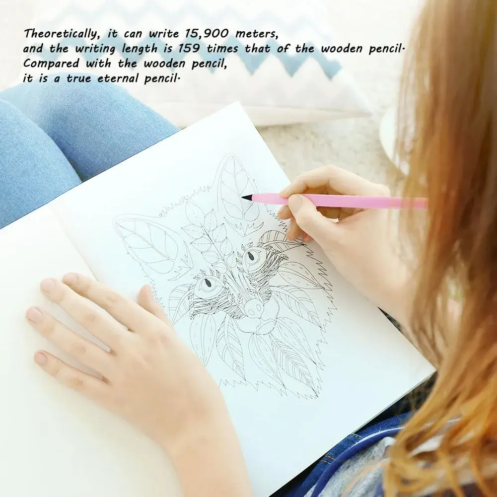 AUAUY 20PCS Inkless Pencil Refill | Graphite Nib, 0.5mm - view 5