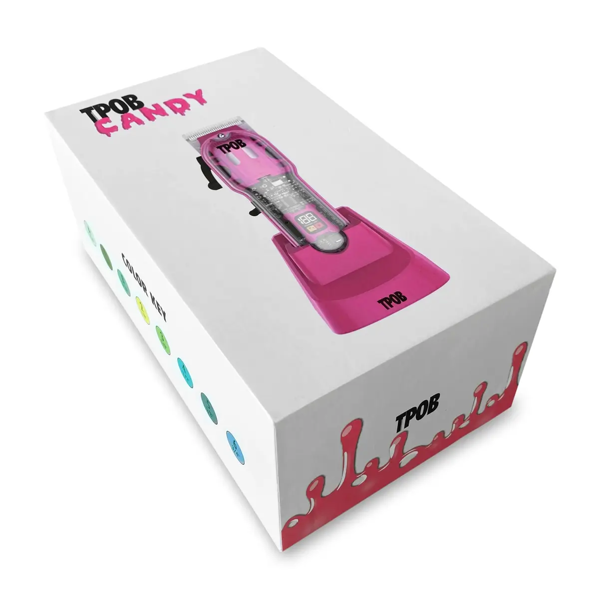 TPOB Slime 2 Hair Clippers for Men 13 Piece Set | Professional Cordless Rotary Motor with X Fade Blade & Color Coded Combs - view 5