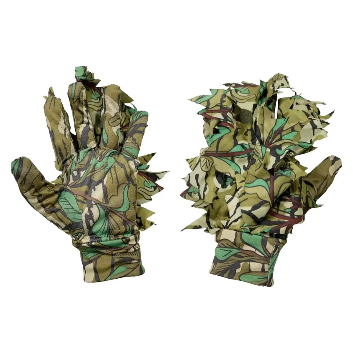 Titan 3D Leafy Gloves for Leafy Suit Mossy Oak Greenleaf | Lightweight Camouflage Gloves - main product image