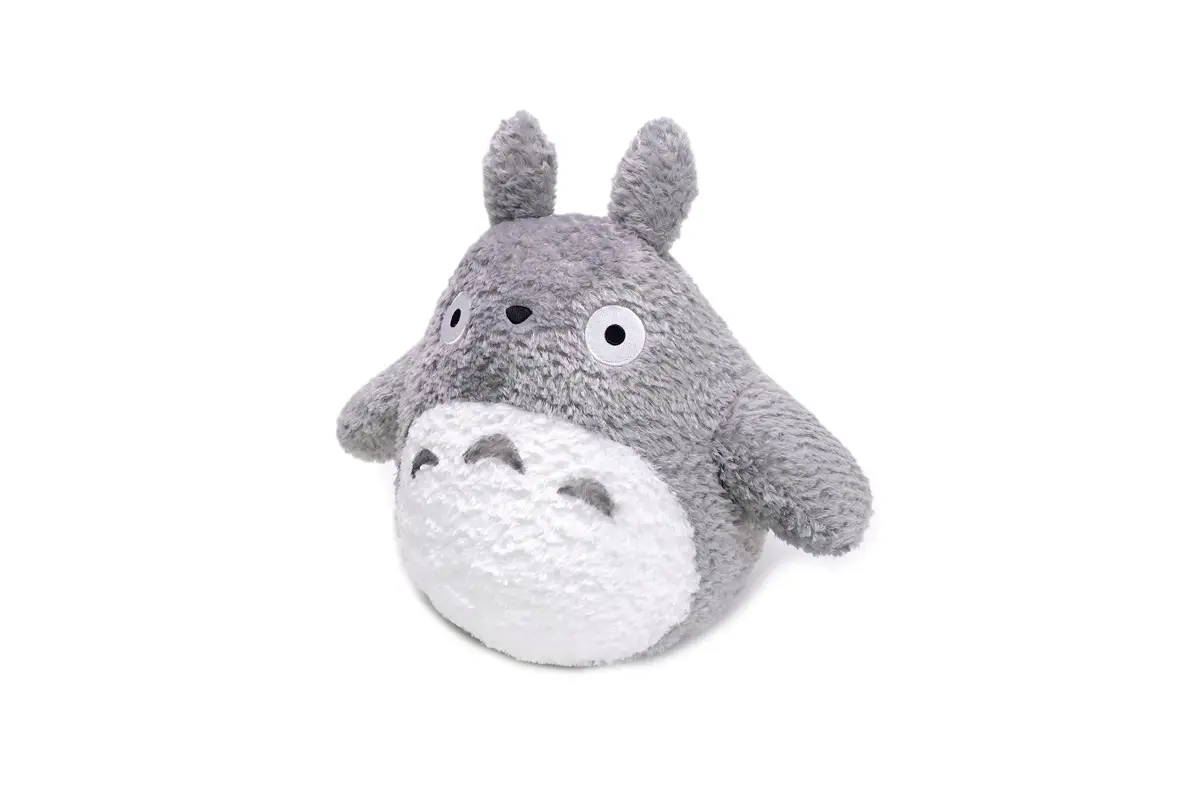 Studio Ghibli My Neighbor Totoro Fluffy Big Totoro Plush Toy, 13" (33 cm) | Officially Licensed Bandai Namco Import - view 4