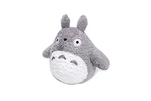 Studio Ghibli My Neighbor Totoro Fluffy Big Totoro Plush Toy, 13" (33 cm) | Officially Licensed Bandai Namco Import - view 6
