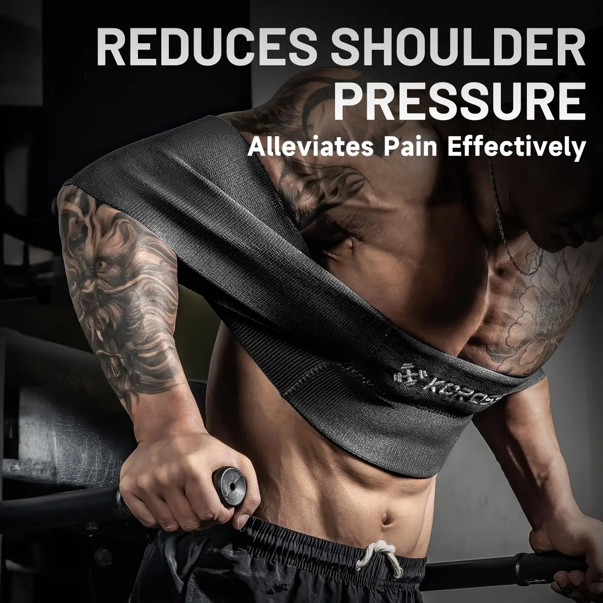 kcross Bench Press Band for Men and Women | Resistance Band for Weight Lifting & Push-Ups (7.6in) - view 4