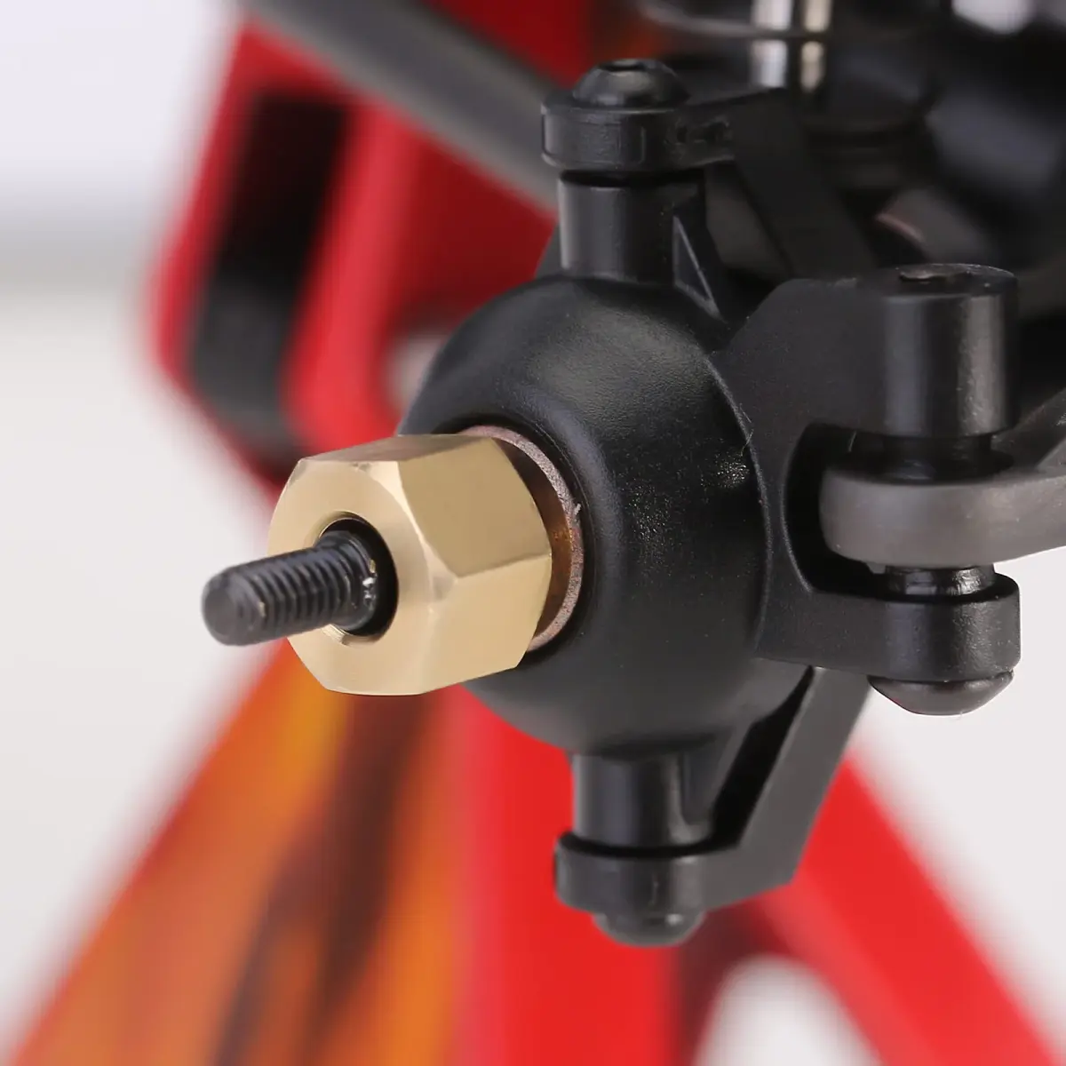 INJORA Brass Wheel Hex Hub Extenders 5mm (0.2in) for 1/18 TRX4M RC Cars | Increased Stability & Anti-Rollover - view 7