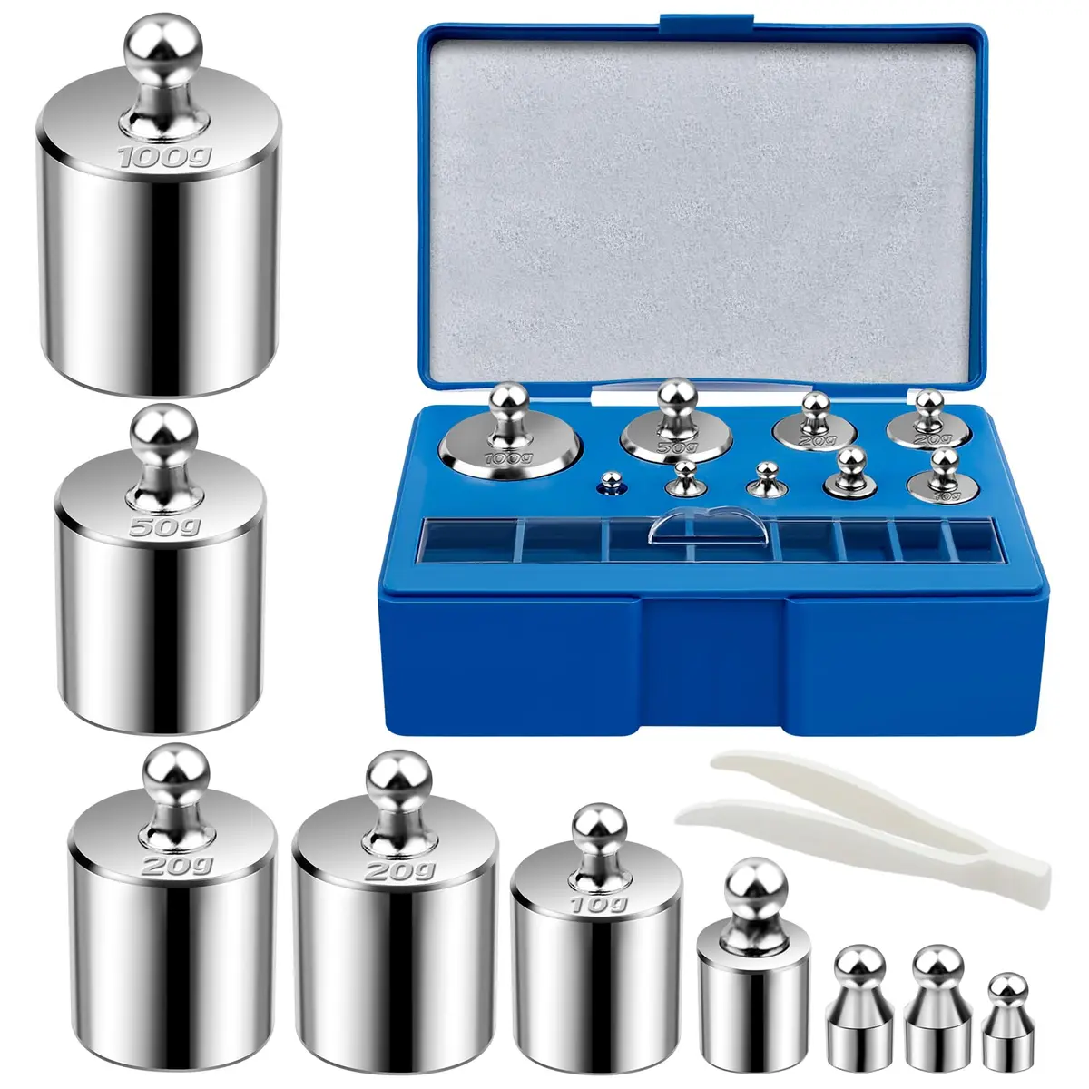 UCEC Calibration Weights for Digital Scale | Precise & Durable (210g Set) - main product image