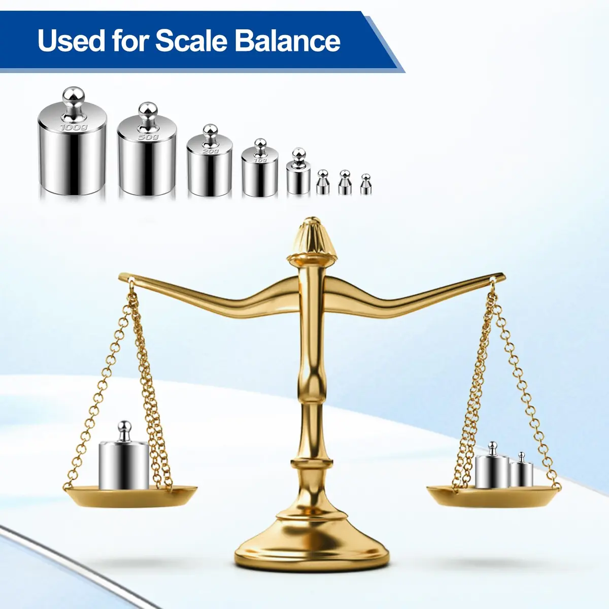 UCEC Calibration Weights for Digital Scale | Precise & Durable (210g Set) - view 6