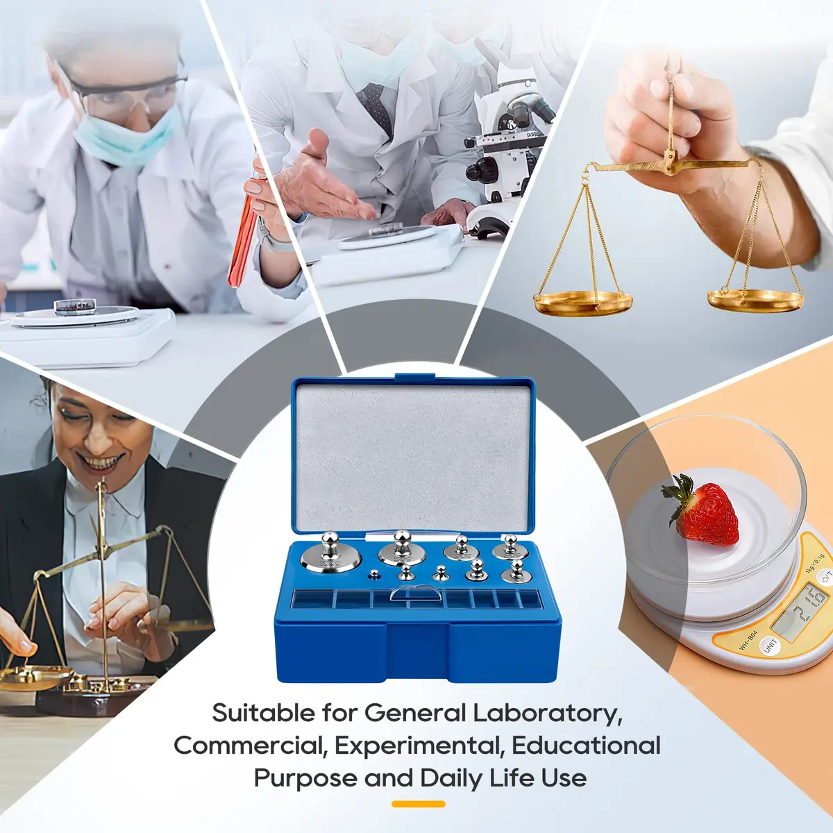 UCEC Calibration Weights for Digital Scale | Precise & Durable (210g Set) - view 9