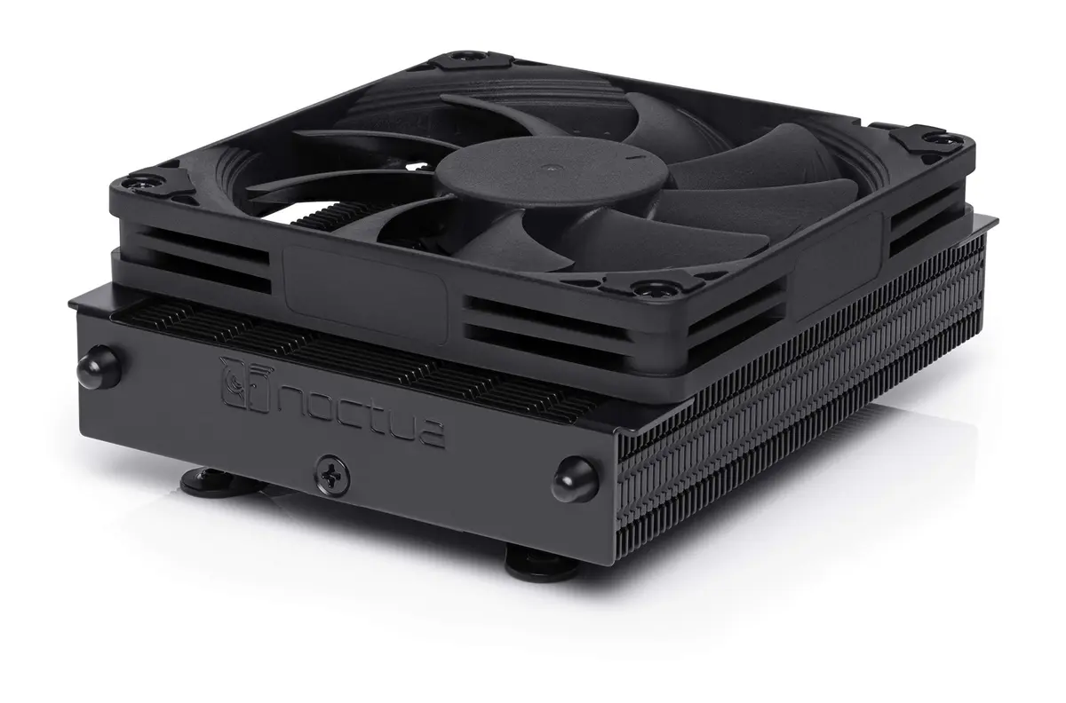 Noctua NH-L9a-AM5 chromax.Black Low Profile CPU Cooler | 92mm Quiet, Compact, AM5 Compatible - main product image