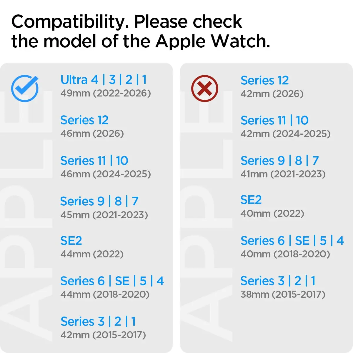 Spigen Lite Fit Ultra Apple Watch Band 44mm | Lightweight Fabric Strap for Series 12/11/10/9/8/7/6/5/4/3/2/1 & Ultra 49mm - view 2