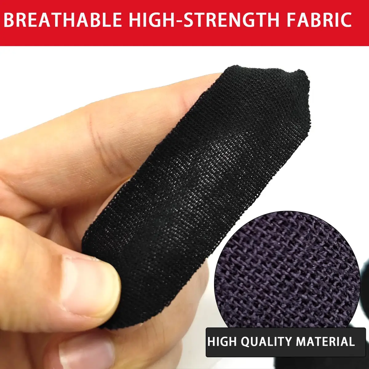 Birllaid Bowling Thumb Tape 120PCS Black | Elastic Cotton Sport Support - view 4