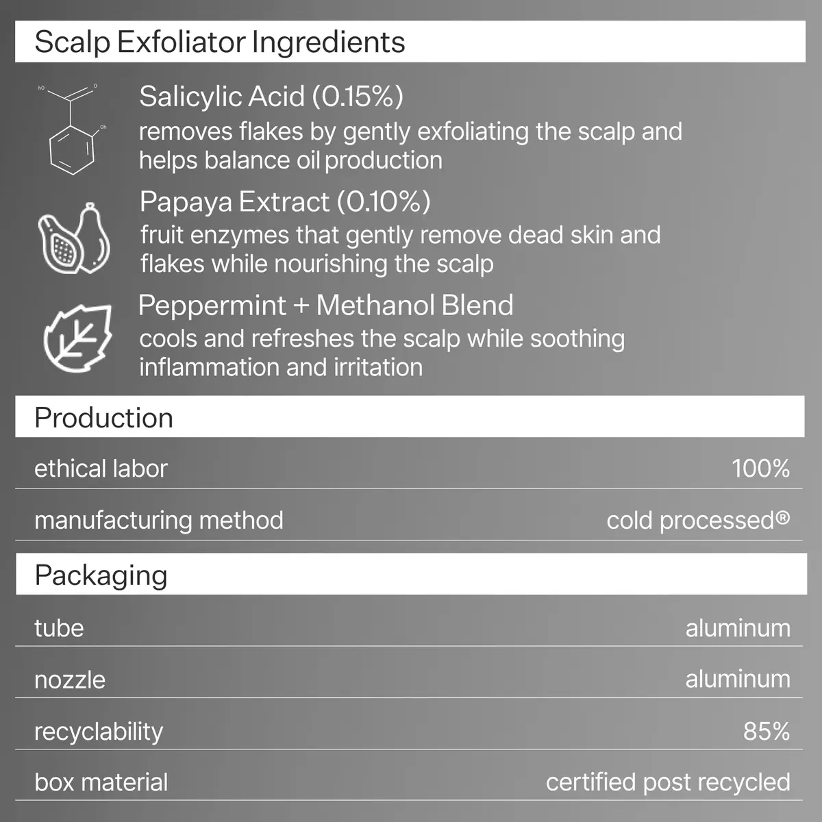 ACT+ ACRE Salicylic Acid Scalp Exfoliator 2 fl oz | Gentle Oil & Flake Removal for Oily Scalp - view 7