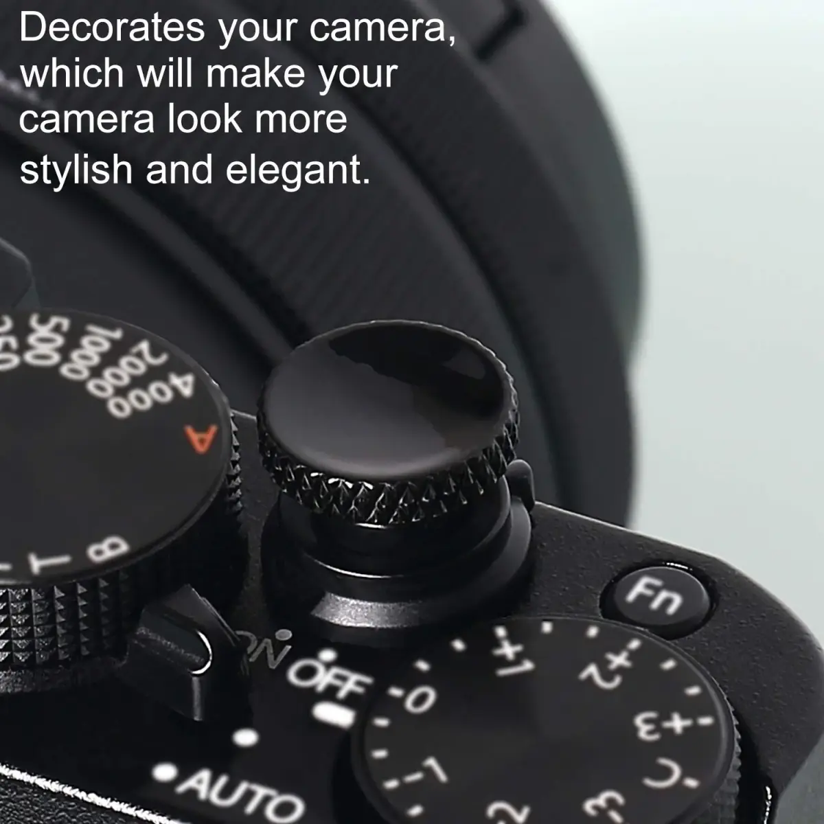 Panzong Black 3 Pcs Soft Shutter Release Button | Pure Copper Camera Shutter Button for Fujifilm, Leica, Nikon, Canon - view 5