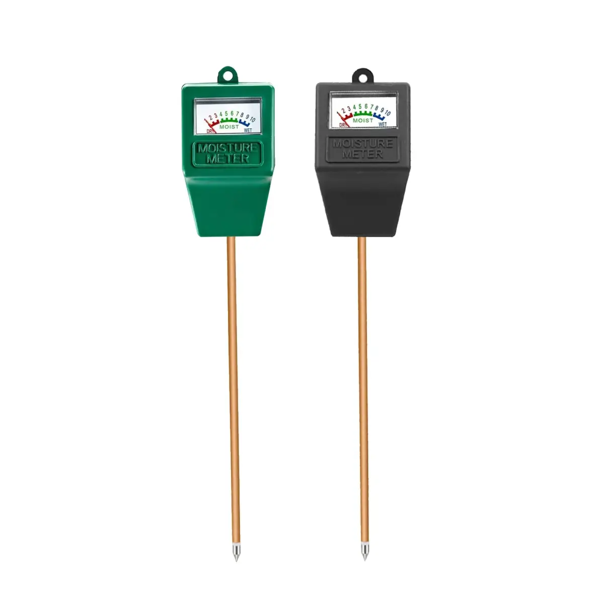 Hathdia Soil Moisture Meter 2 Pack | 19.3cm (7.6 Inch) Probe | No Battery Needed - main product image