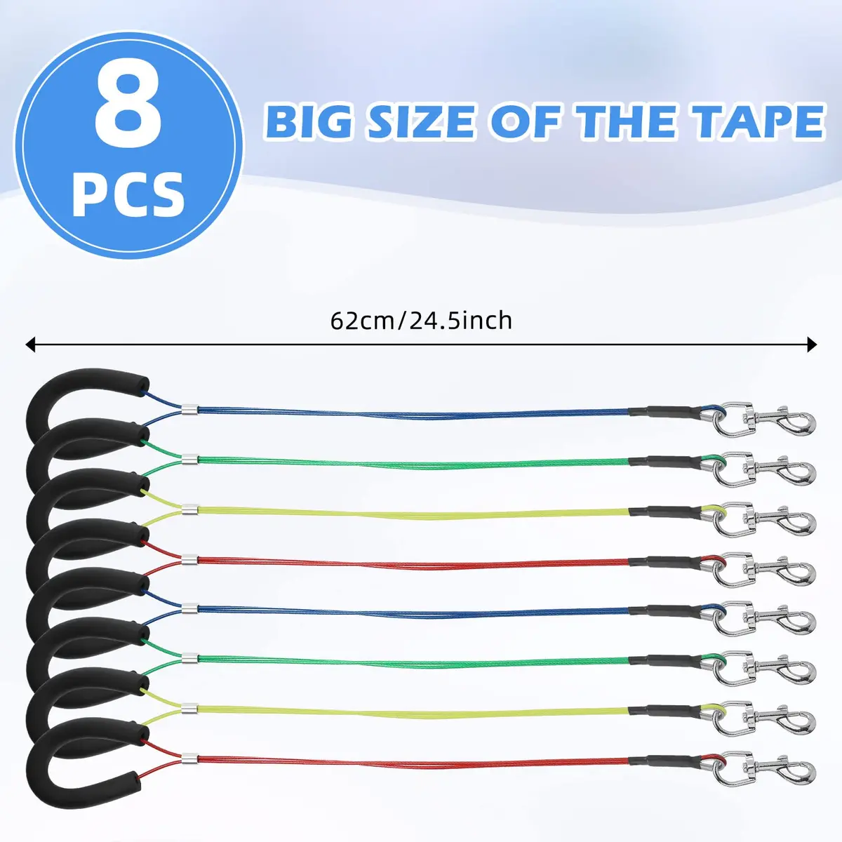 Chunful Dog Grooming Loop Noose 62cm | Waterproof Restraint Loop for Pet Bathing & Grooming - view 3