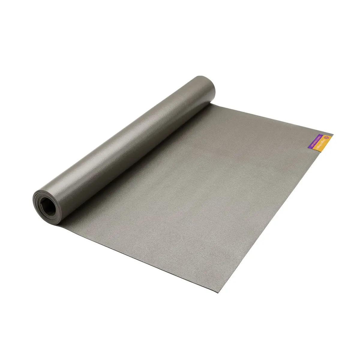 Hugger Mugger Tapas Travel Yoga Mat - Graphite | Super Portable, Durable & Textured Surface - main product image