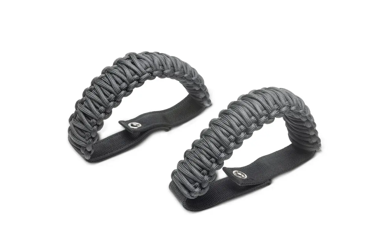 HAVOC OFFROAD Paracord Grab Handles for Ford Bronco | Heavy Duty Nylon, Black, Pair | HFB-08-004 | 2021-2025 Bronco - main product image