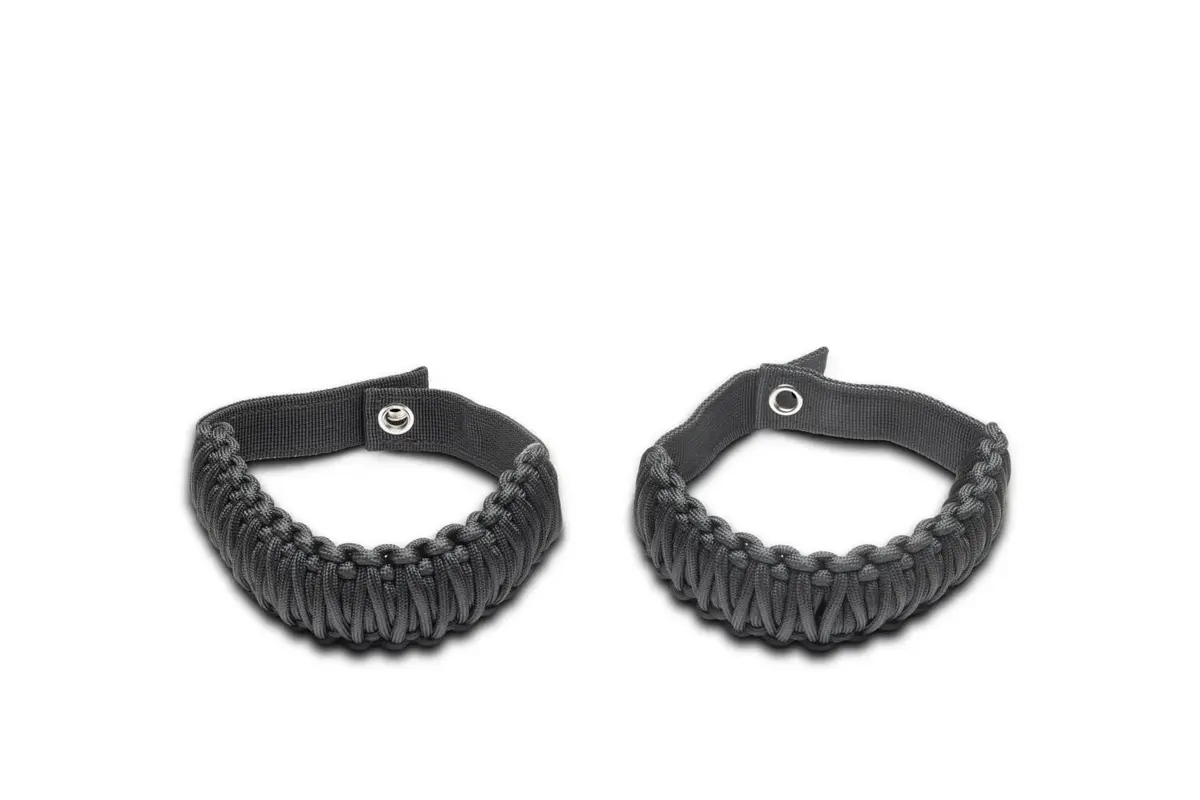 HAVOC OFFROAD Paracord Grab Handles for Ford Bronco | Heavy Duty Nylon, Black, Pair | HFB-08-004 | 2021-2025 Bronco - view 2