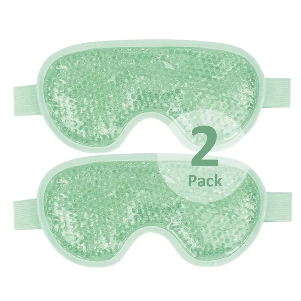 NEWGO Cooling Eye Mask for After Surgery 2 Pack | Reversible Dual-Sided Gel for Hot & Cold Therapy - main product image